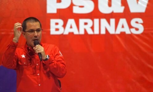 Arreaza lidera despliegue de la dirección nacional del PSUV en Barinas